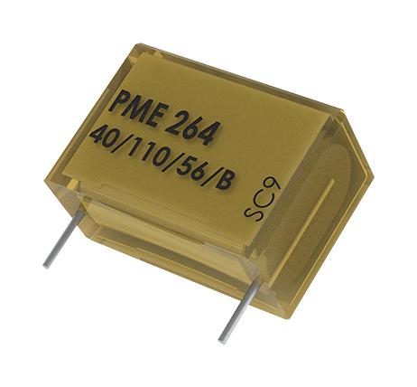 KEMET Pme264Nb4470Mr30 Capacitor, 4700Pf, 20%, Paper, Radial