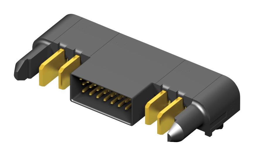 Samtec Et60T-D02-0-00-D02-L-R1-S-H Connector, Rectnglr, Plug, 4Pos, Pcb