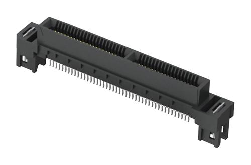 Samtec Hsec8-110-01-L-D-Em2 Card Edge Connector, Dual Side, 20Pos