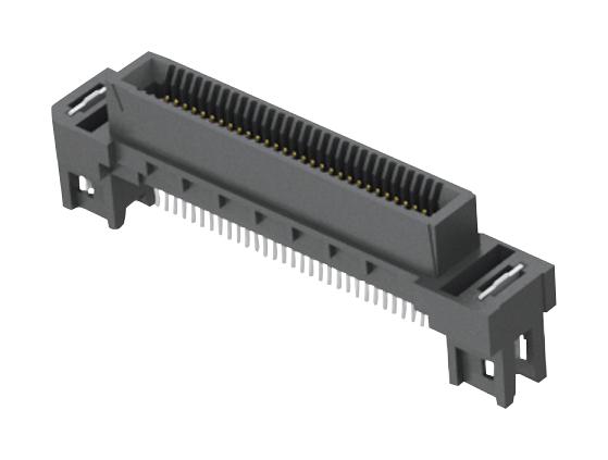 Samtec Hsec8-120-01-S-D-Em2 Card Edge Connector, Dual Side, 40Pos