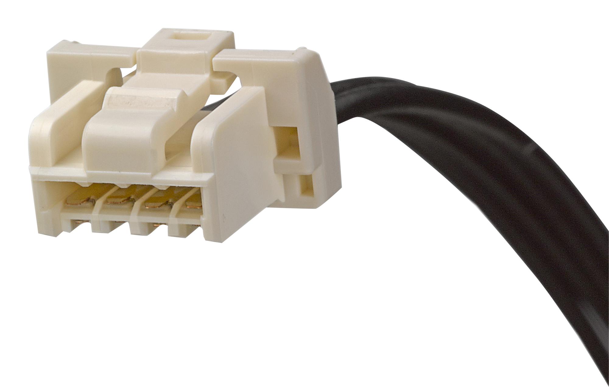 Molex 15135-0403 Cable Assy, 4P Plug-Plug, 300mm