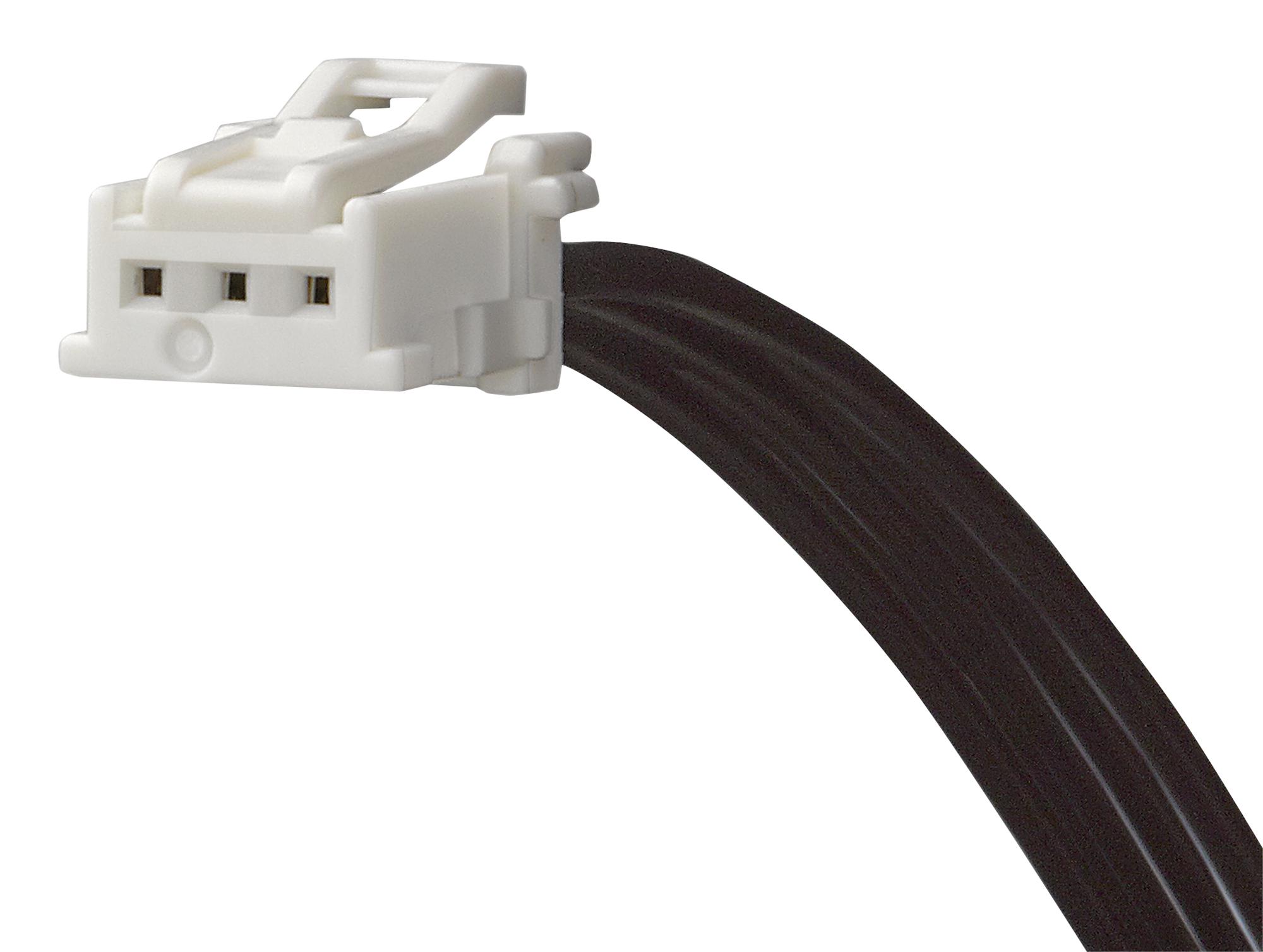 Molex 15136-0303 Cable Assy, 3P Rcpt-Rcpt, 300mm