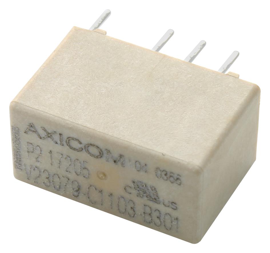 Axicom / Te Connectivity 4-1393788-8 Signal Relay, Dpdt, 2A, 250Vac, Th