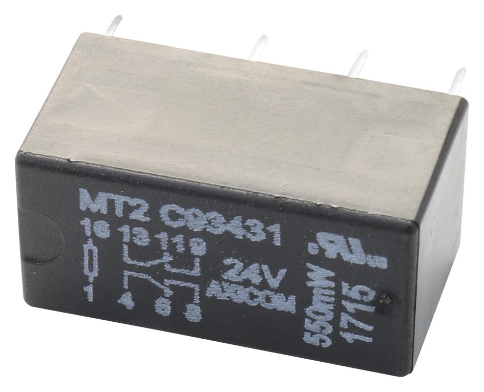 Axicom / Te Connectivity C93431Ãâ¦ Signal Relay, Dpdt, 2A, 250Vac, Th