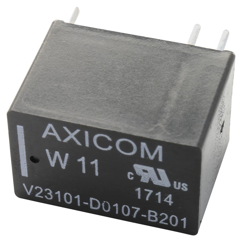 Axicom / Te Connectivity V23101D 107B201 Signal Relay, Spdt, 1.25A, 125Vac, Th