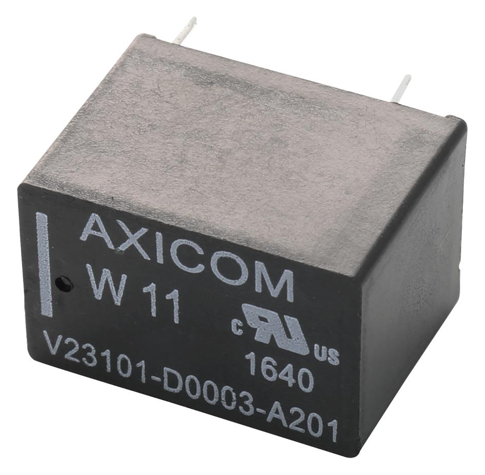 Axicom / Te Connectivity V23101D3A201 Signal Relay, Spdt, 5Vdc, 1.25A, Tht