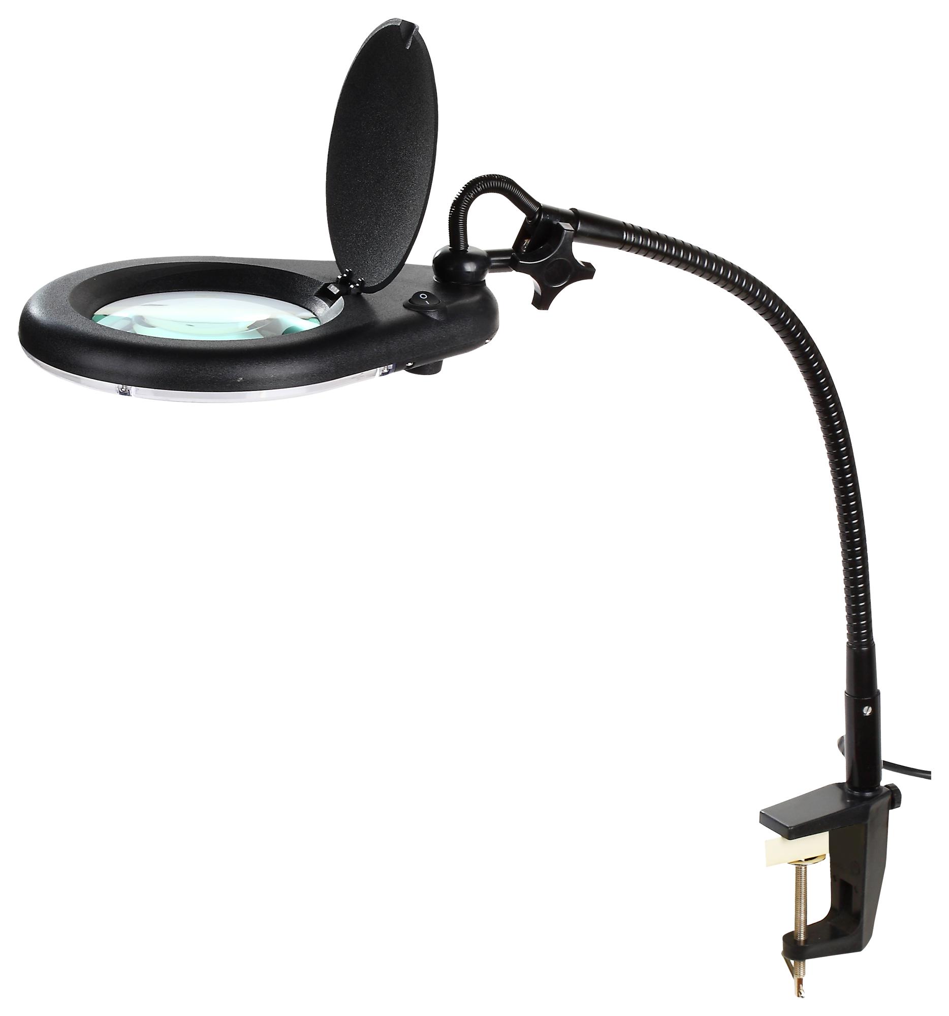 Duratool Dt000090 Led Magnifying Lamp, 5 Dioptre, 15W