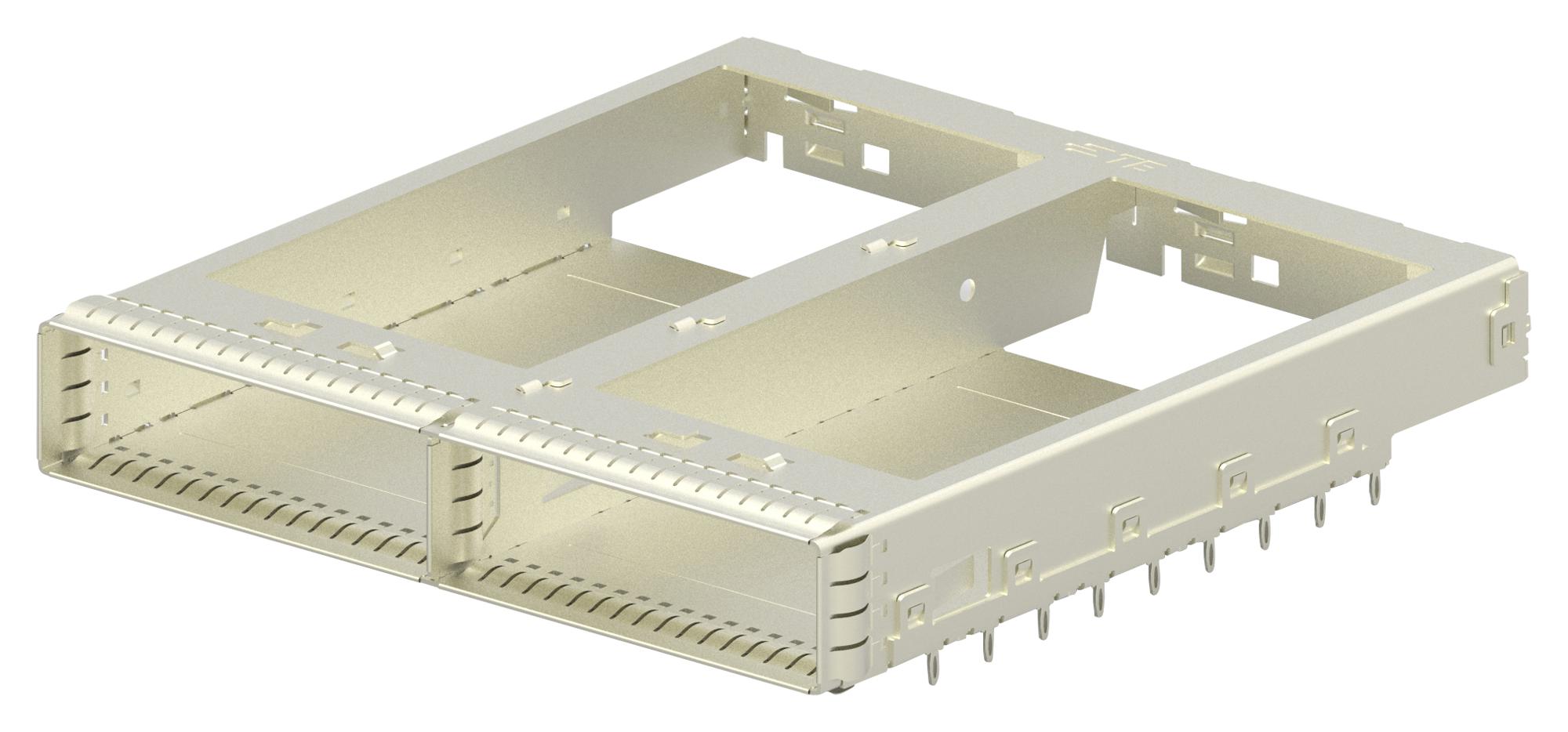 Te Connectivity 2287076-2 Cage Assembly, 1X2, Cfp2 I/o Connector