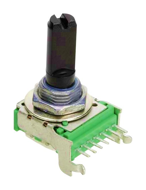 Tt Electronics/bi Technologies P140Kv1-F25Br10K Potentiometer, Rotary, 10K, 25mm, 20%