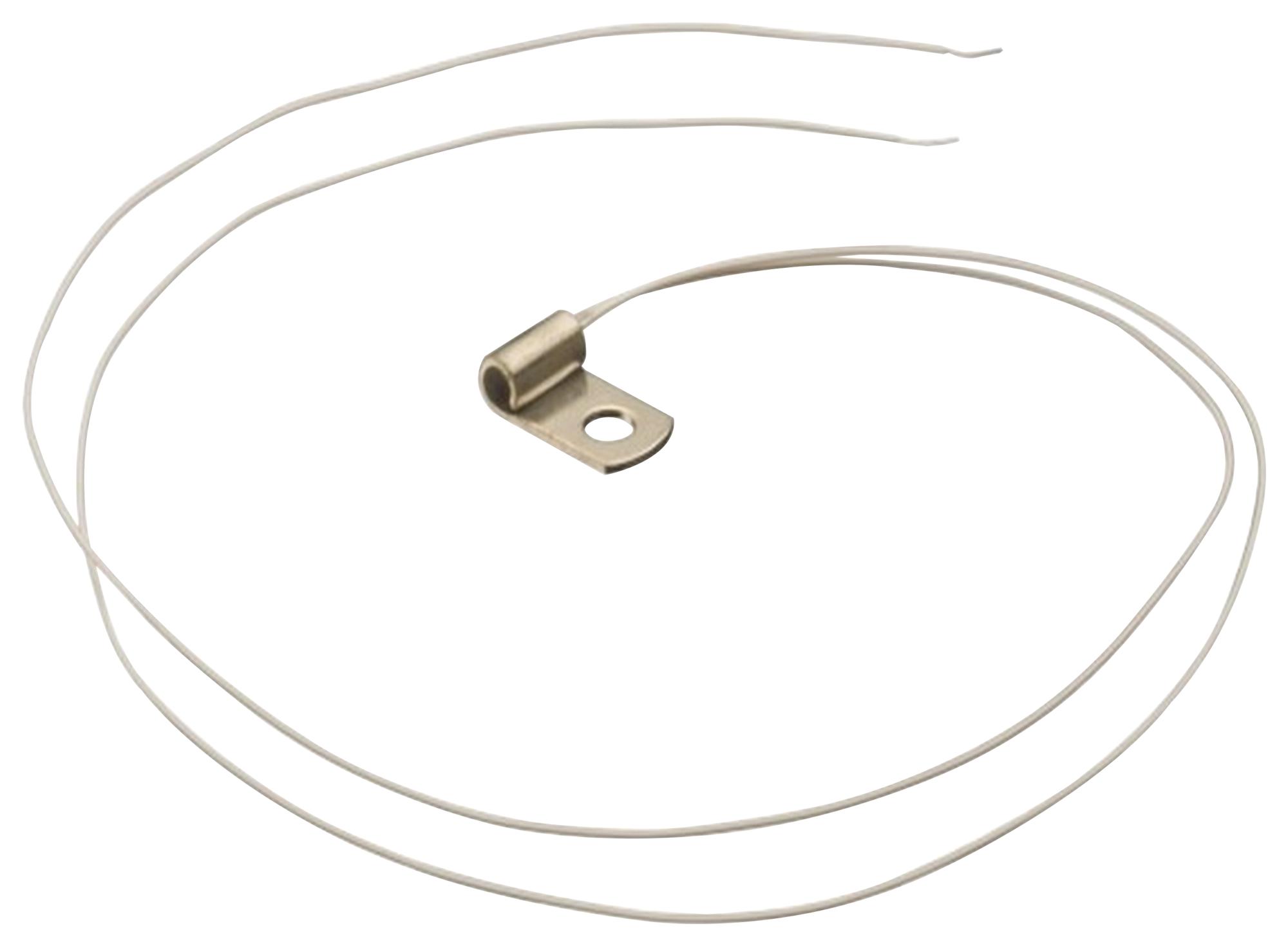 Te Connectivity Ga10K4D25 Ntc Thermistor, 10Kohm, Wire Leaded