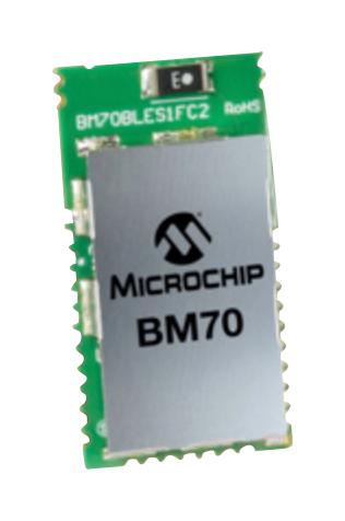 Microchip Technology Technology Bm70Bles1Fc2-0002Aa Bluetooth Module, V4.2, 2.402-2.48Ghz