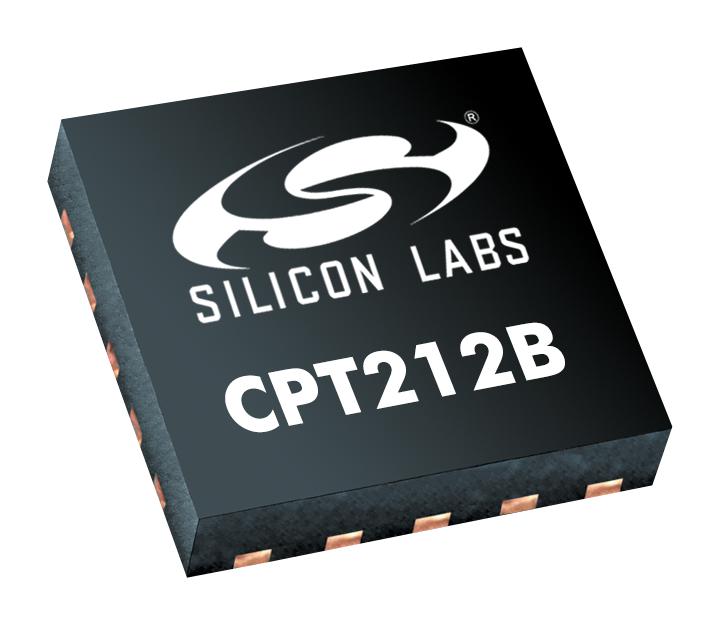 Silicon Labs Cpt212B-A01-Gm Sensor Ic, Capacitoracitive Touch, I2C, Qfn-20