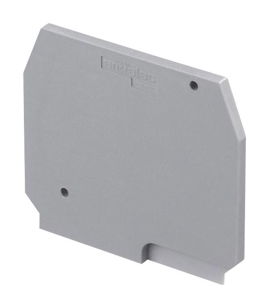 Entrelec TE Connectivity 1Sna116987R0200 End Plate, 2.8mm, Grey, Terminal Block