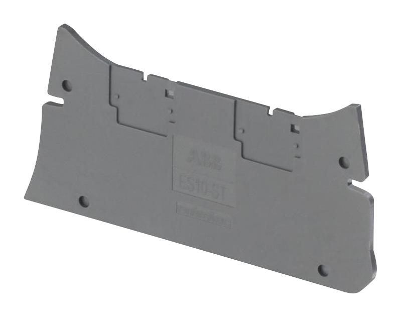 Entrelec TE Connectivity 1Snk508910R0000 End Plate, Grey, Terminal Block