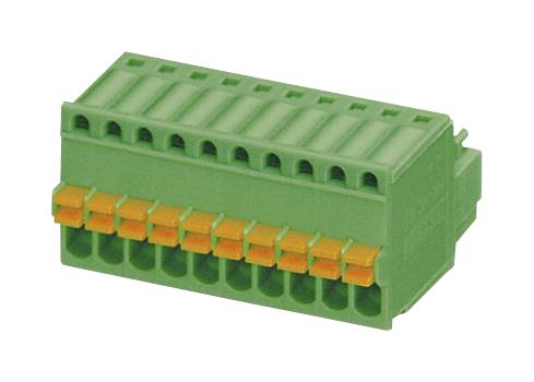 Phoenix Contact Fk-Mc 0,5/ 6-St-2,5 Terminal Block, Pluggable, 6Pos, 20Awg