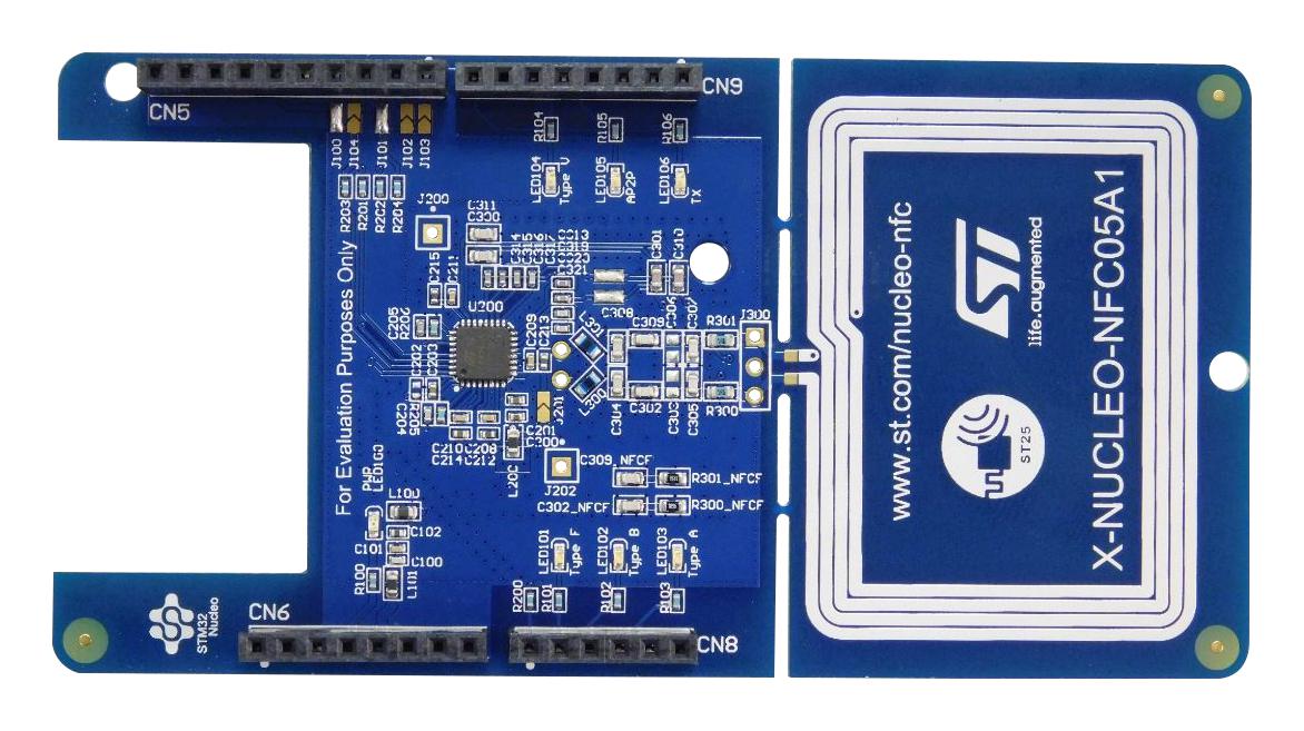 STMicroelectronics X-Nucleo-Nfc05A1 Expansion Board, Nfc Card Reader