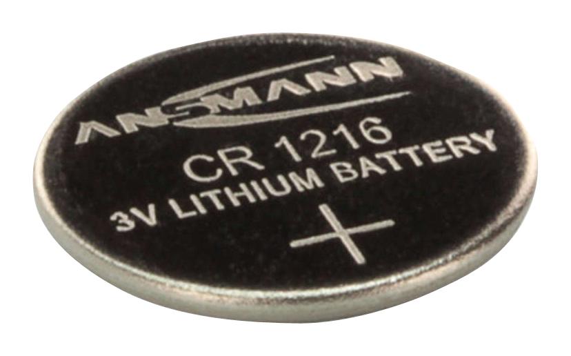 Ansmann 1516-0007 Battery, Non Rechargeable, 3V, Cr1216