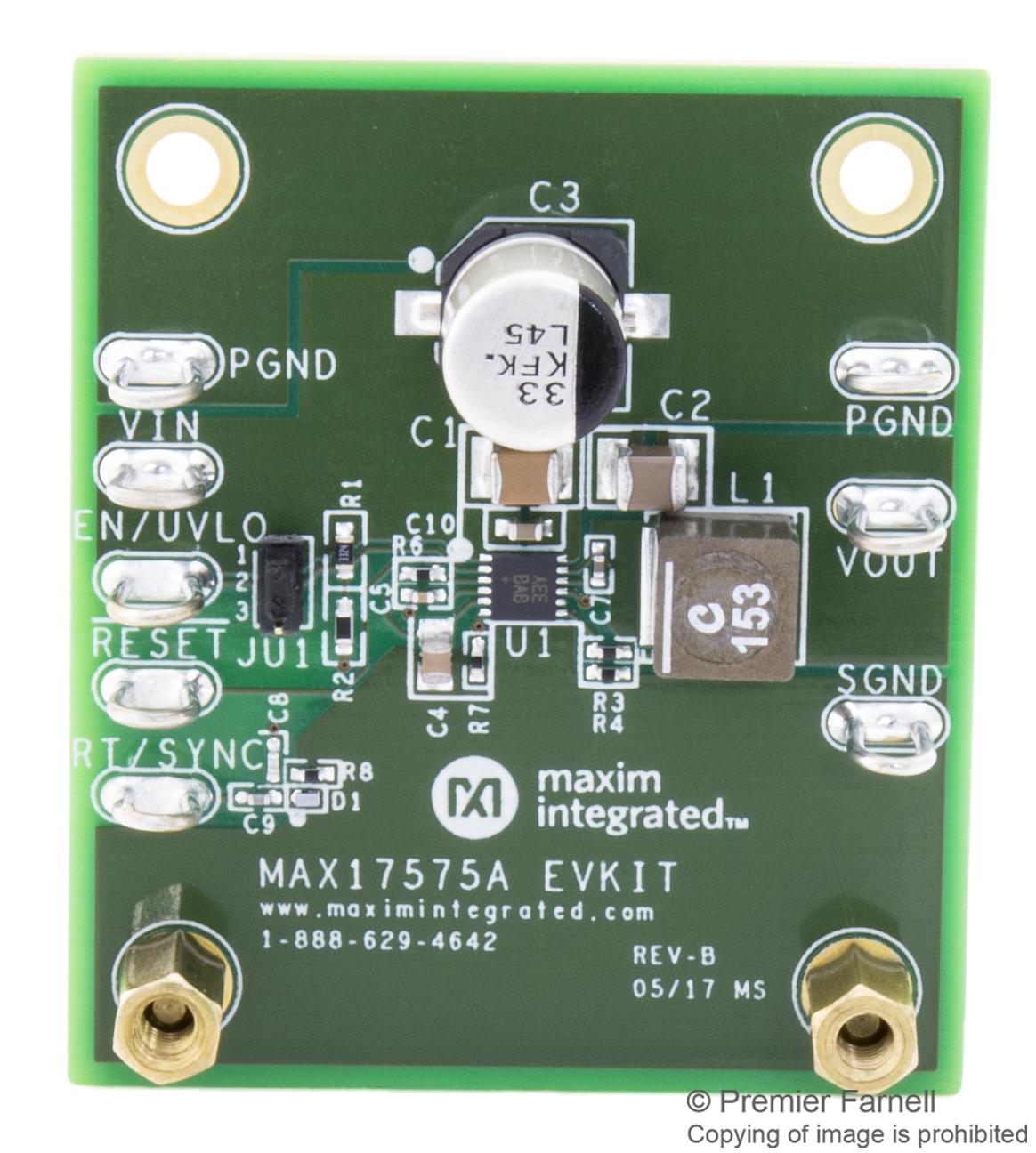 Analog Devices Max17575Evkita# Eval Board, Sync Step Down Converter