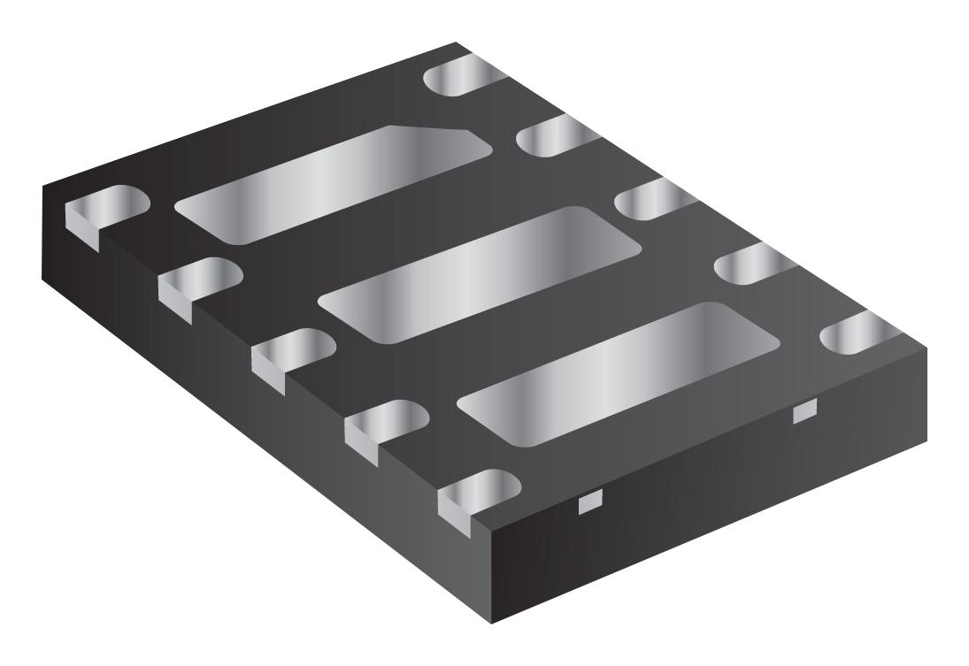 Bourns Cddfn10-2574N Tvs Diode Array, 2.5V, Dfn-10