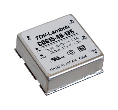 TDK-Lambda Ccg15-48-12S Dc-Dc Converter, 12V, 1.3A