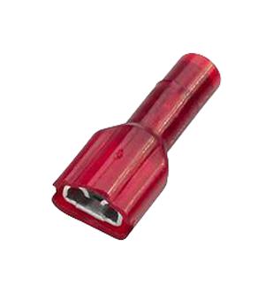 Molex 19003-0003 Female DisConnectorect, 6.35mm, 22-18Awg, Red