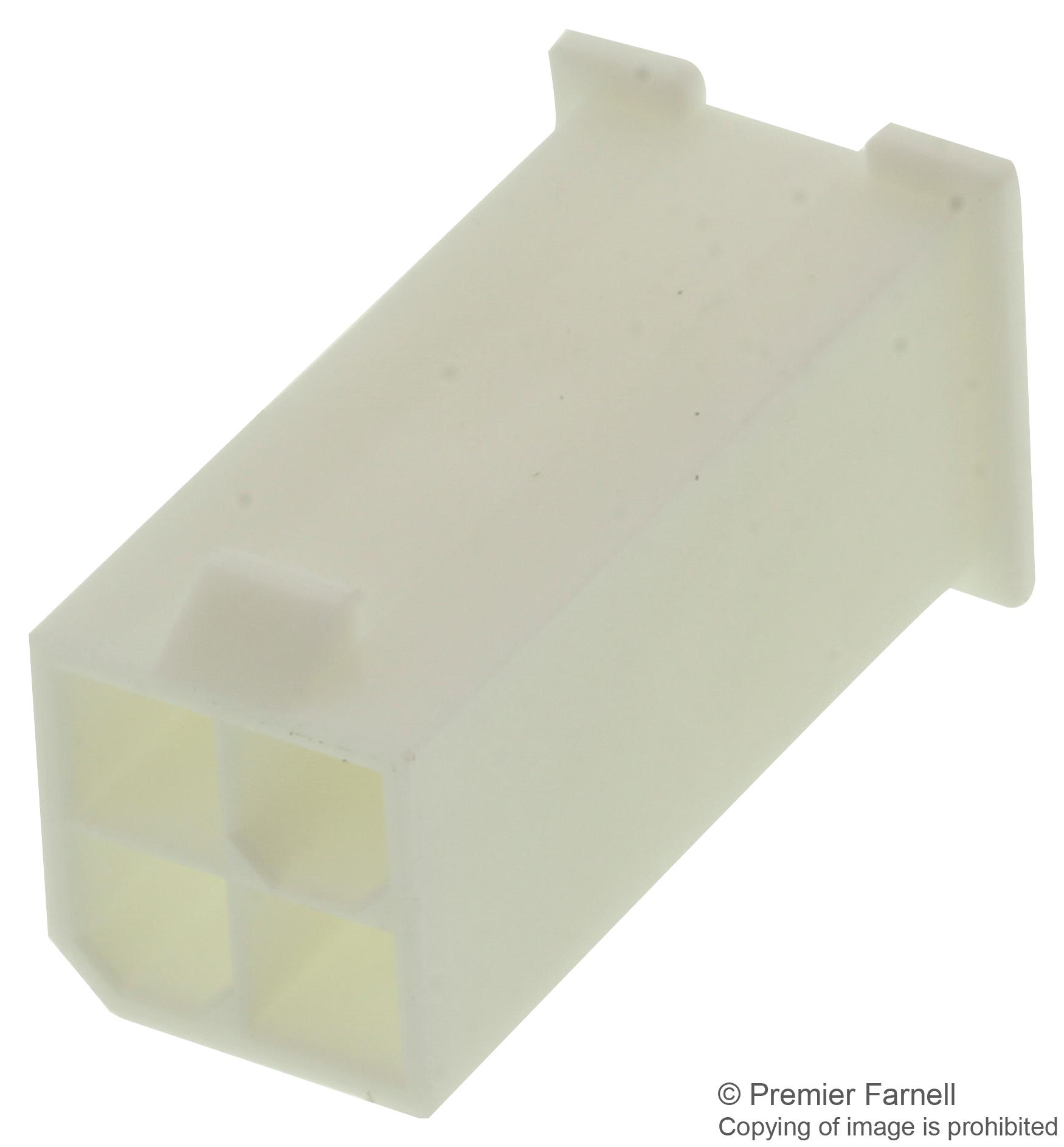 Molex/partner Stock 39-01-3049 Connector Housing, Plug, 4Pos, 4.2mm