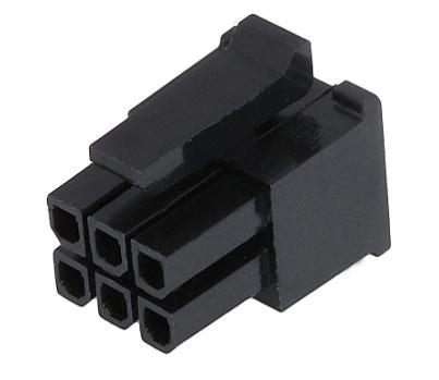 Molex 43025-0608 Connector Housing, Rcpt, 6Pos