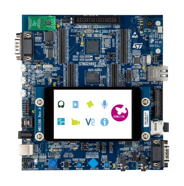 STMicroelectronics Stm32469I-Eval Eval Board, 32Bit Cortex-M4 Mcu+Fpu