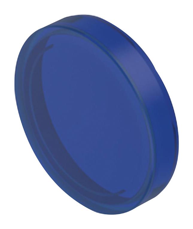 EAO 704.602.6 Round Lens, Blue, Plastic