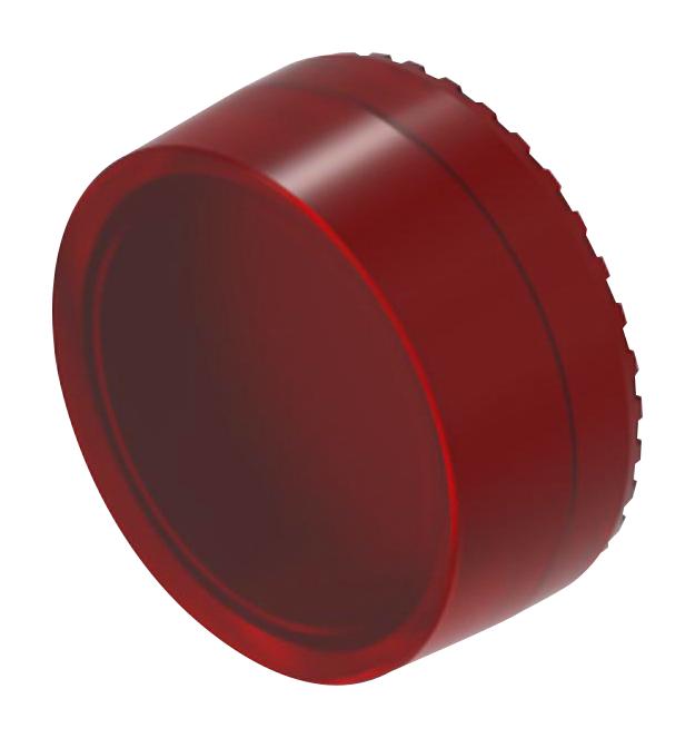 EAO 704.611.2 Round Lens, Red, Plastic