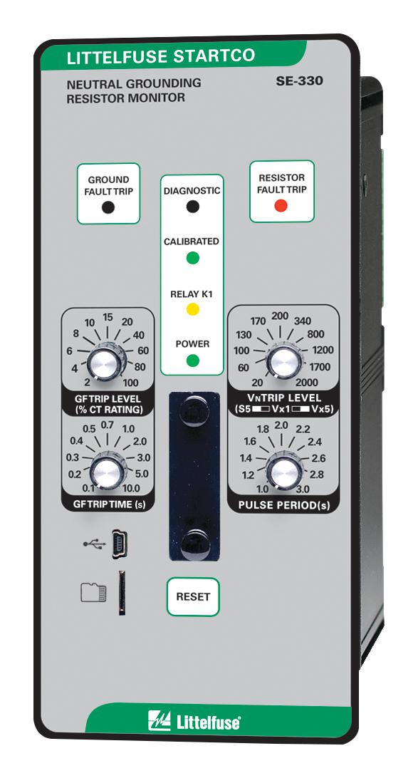 Littelfuse Se-330-00-00 Monitor Relay, Dpst/dpdt, 240V, Panel