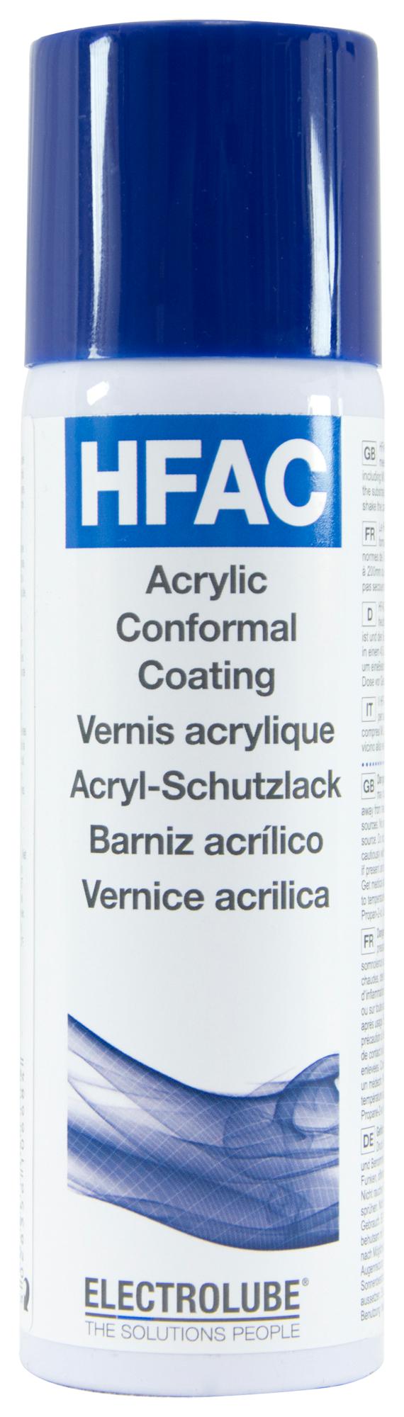 Electrolube Ehfac200H Conformal Coating, Aerosol, 200Ml