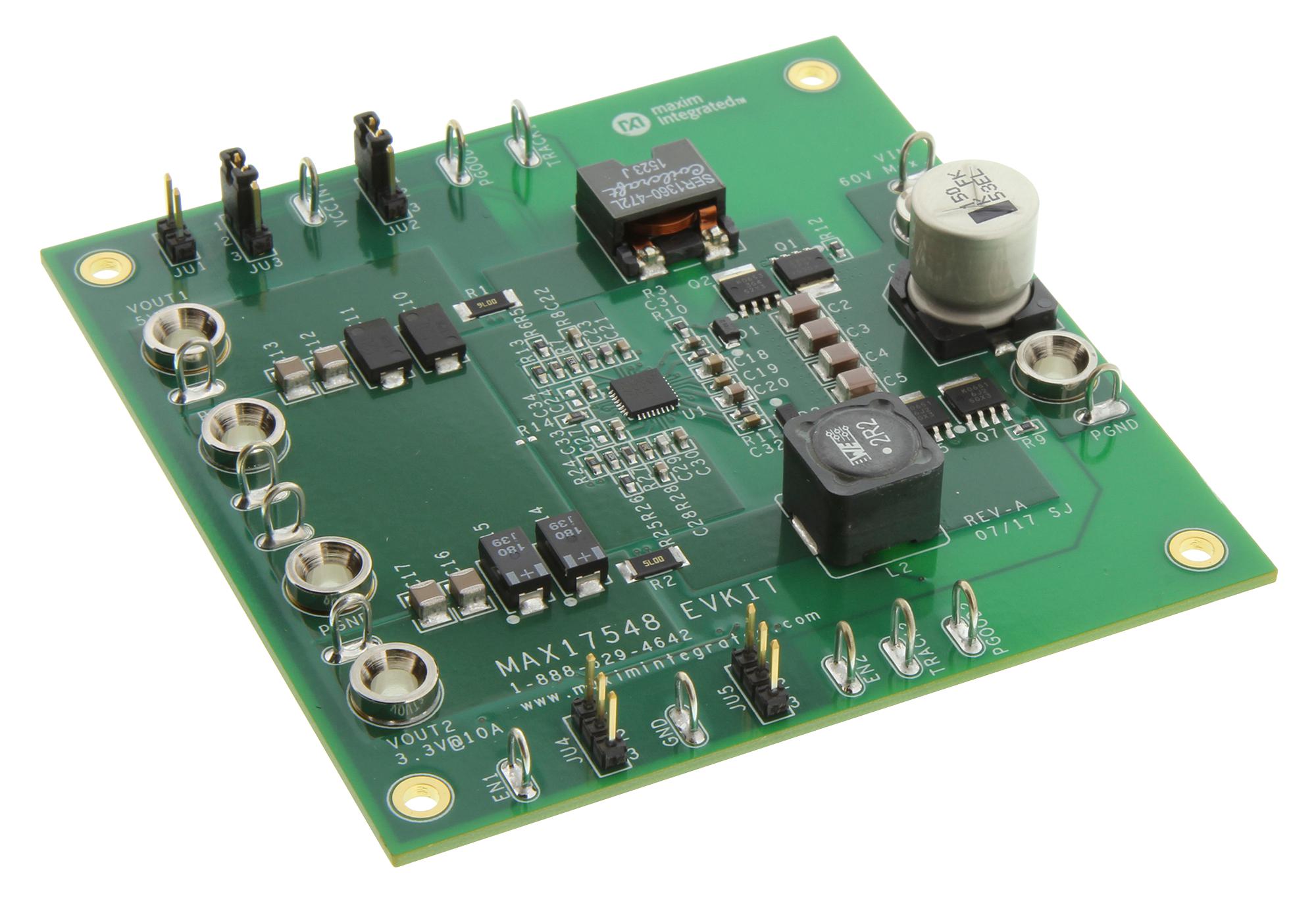 Analog Devices Max17548Evkit# Eval Board, Sync Step Down Controller