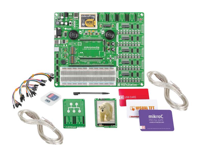 MikroElektronika Mikroe-2648 Dev Kit, Mikropascal Graphic Interface