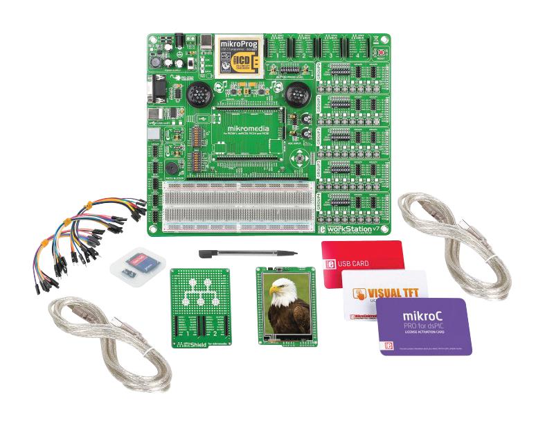 MikroElektronika Mikroe-2651 Dev Kit, Mikropascal Graphic Interface