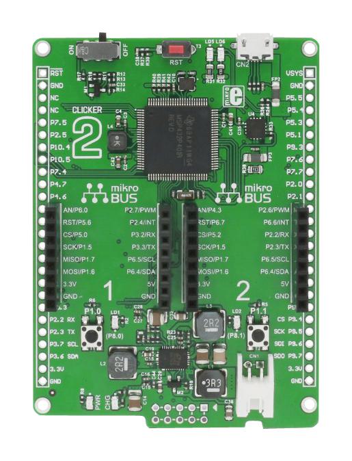 MikroElektronika Mikroe-2502 Development Board, 32Bit, Cortex-M4 Mcu