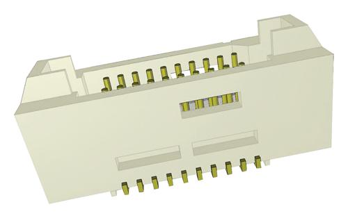 Samtec Tem-110-02-03.0-G-D-L1 Connector, Plug, 20Pos, 2Row, 0.8mm