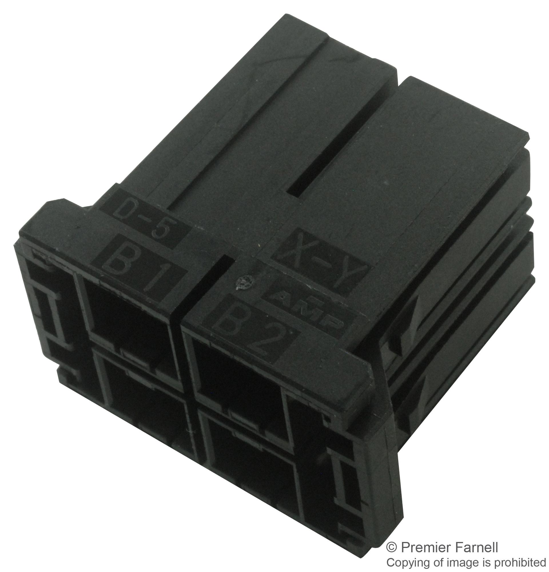 Te Connectivity/partner Stock 3-917807-2 Pin And Socket Connector Housings