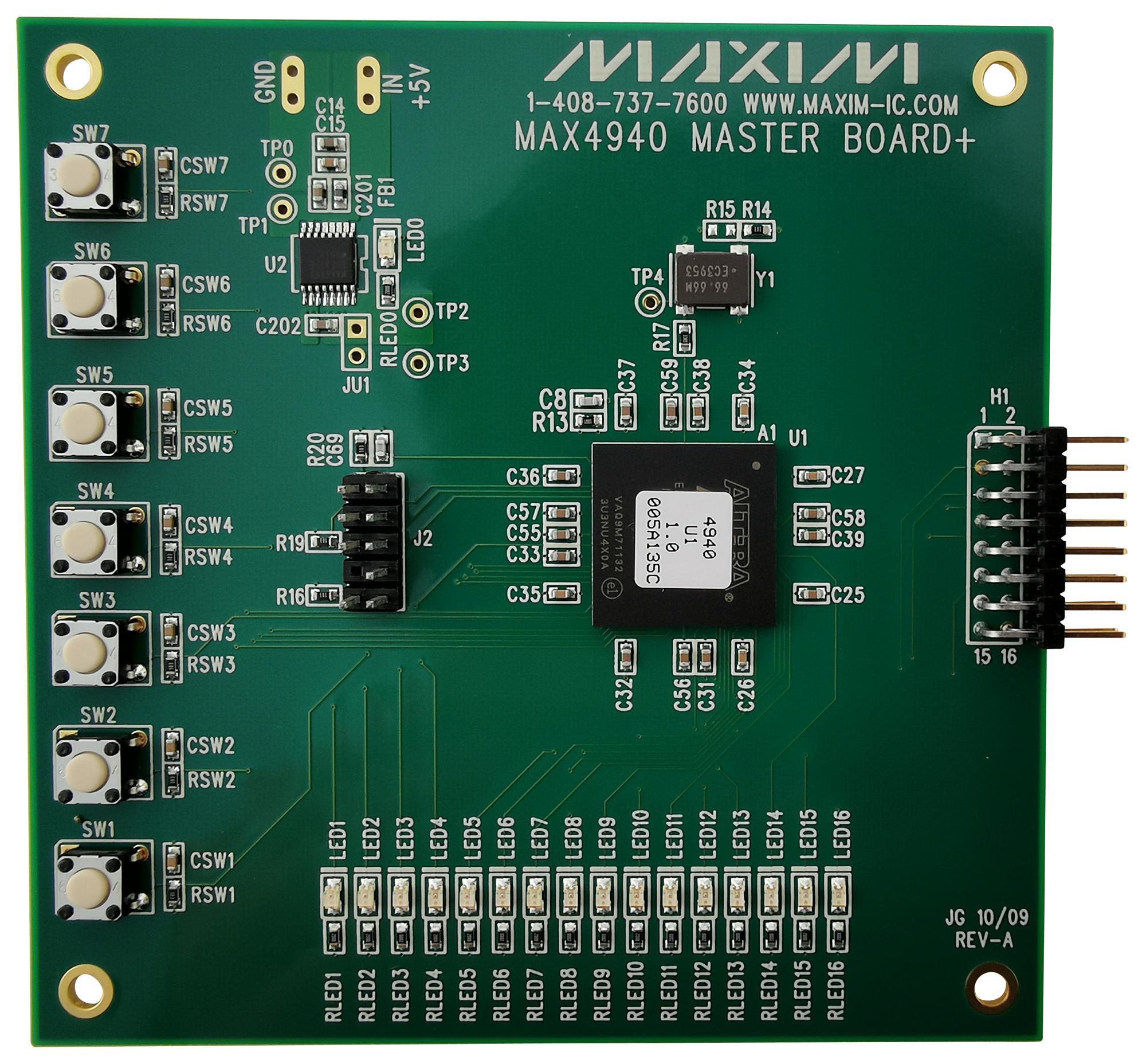 Analog Devices Max4940Mb+ Master Board, Digital Pulse Driver