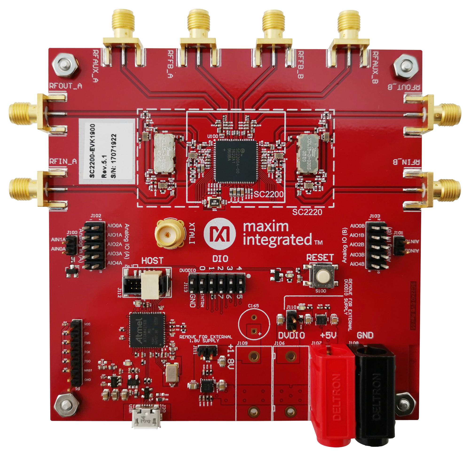 Analog Devices Sc2200-Evk1900 Eval Brd, 1800-2200Mhz 2 Path Linearizer