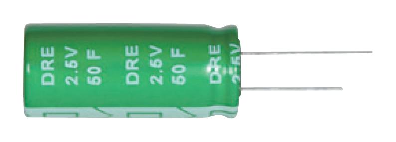 Samxon Dre226S0Ek25Rrdap Capacitor, 22F, 2.5V, Double Layer, Radial