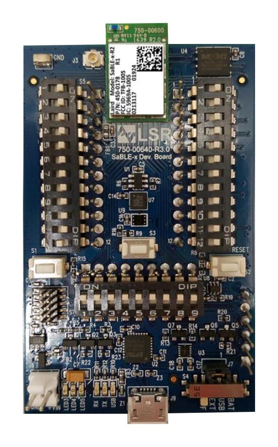 Ezurio 450-0184 Eval Board, Bluetooth Low Energy/soc