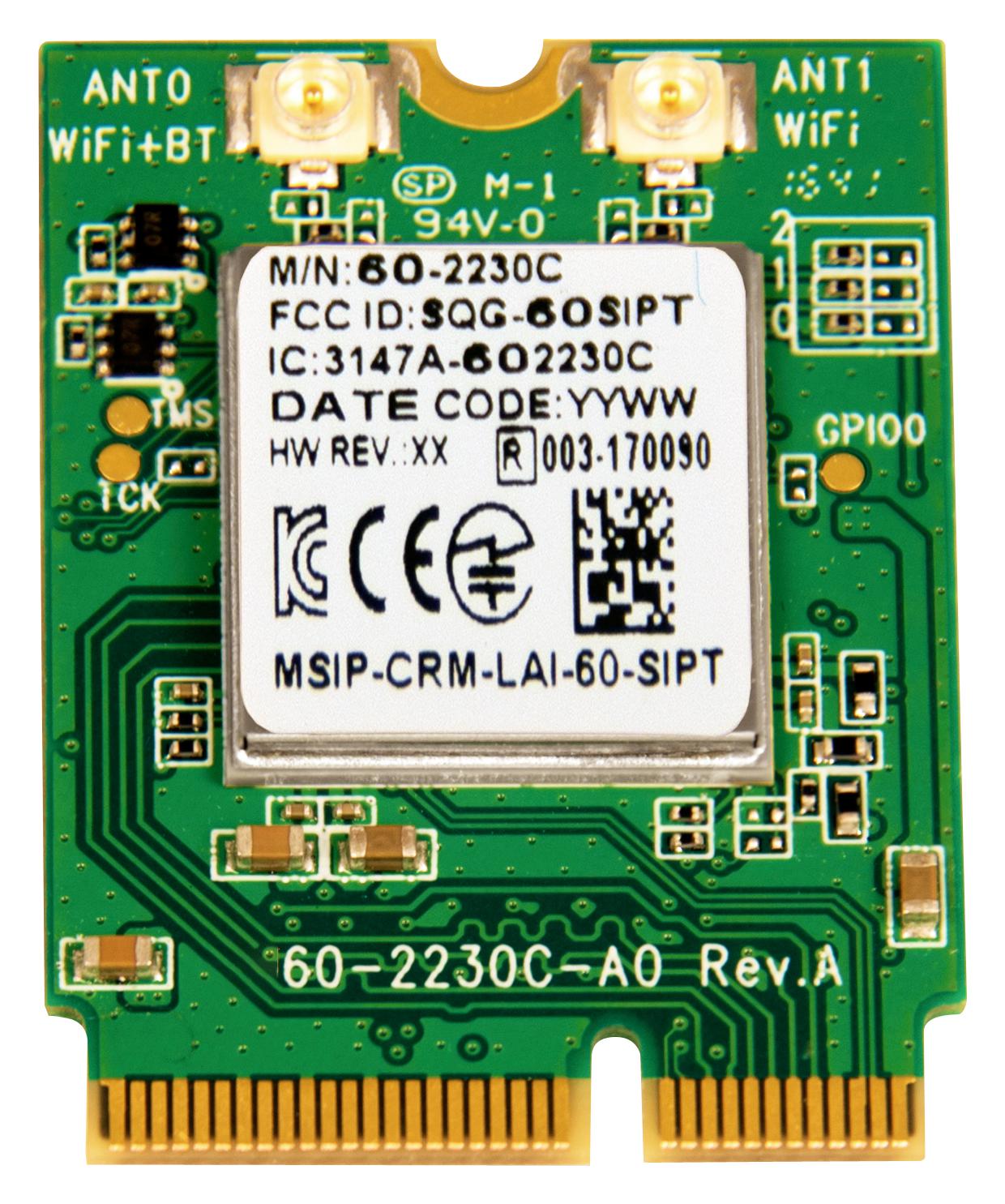 ST602230C Laird Connectivity, Wireless LAN Module, 2.4 GHz, SDIO
