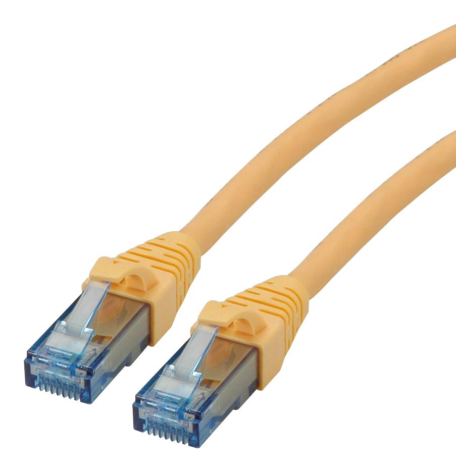 Roline 21.15.2722 Patch Cord, Rj45 Plug, Cat6A, 2M, Yellow