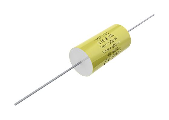 KEMET C4Gamud4220Aa1J Capacitor, 2.2Îf, 450Vac, 5%, Pp, Axial