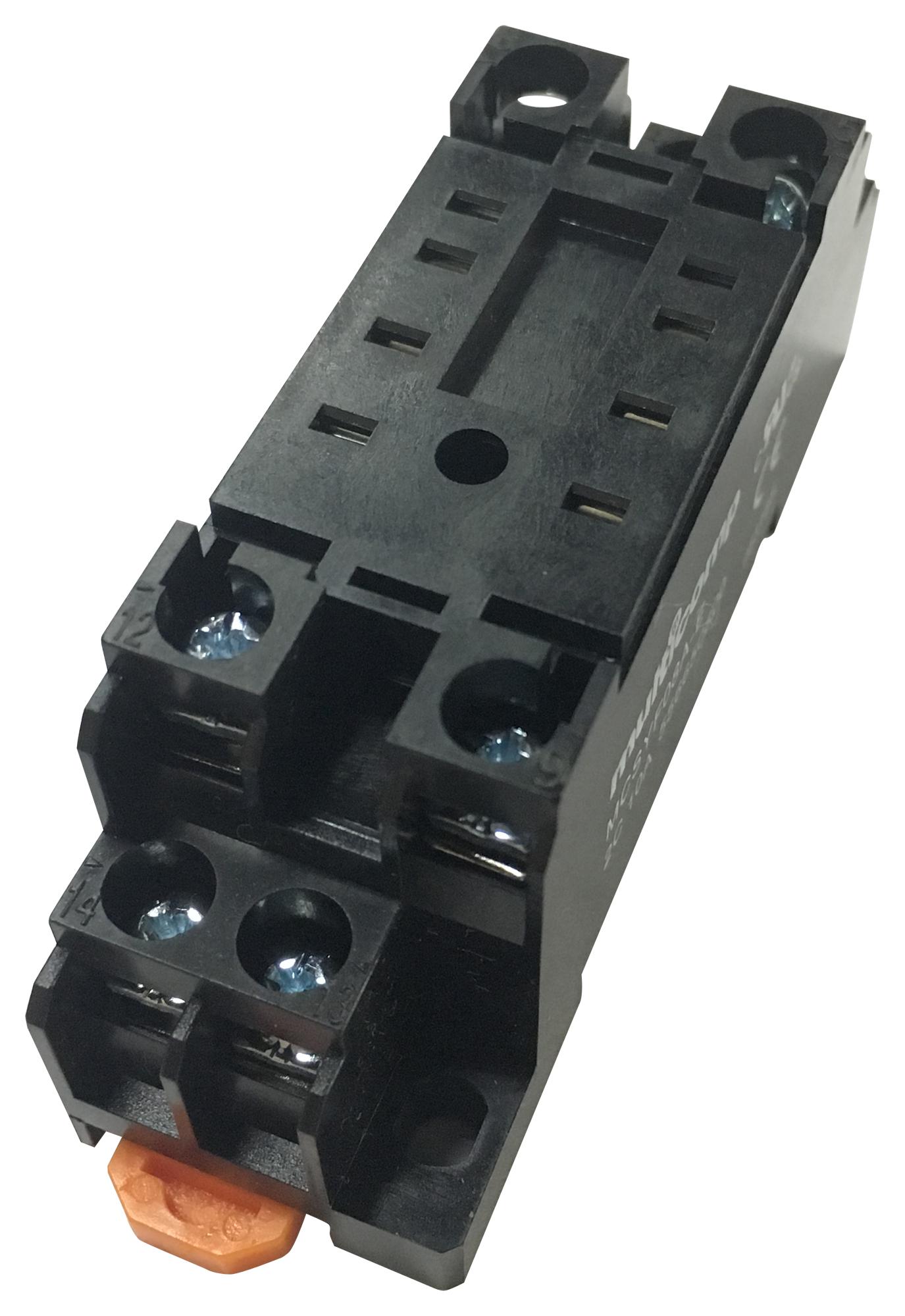 Multicomp Mcsyf08A-E Relay Socket, 300V, 10A, Din Rail