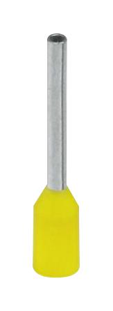 Phoenix Contact 3203037 Terminal, Wire Ferrule, 22Awg, Yellow