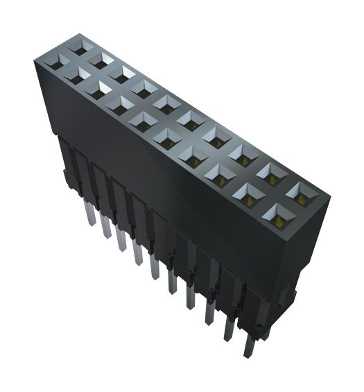 Samtec Esq-113-37-G-D Connector, Rcpt, 26Pos, 2Row, 2.54mm