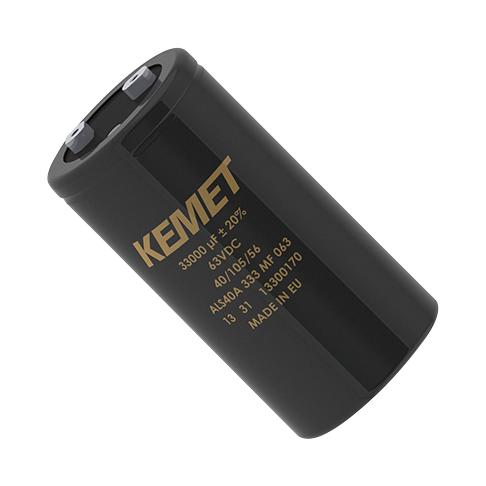 KEMET/partner Stock Als40A103Kf100 Capacitor, Alu Elec, 10000Uf, 100Vdc, Screw