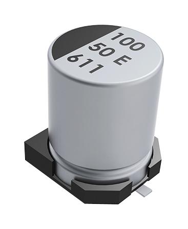 KEMET Ev107M035A9Maa Capacitor, Alum Ele, 100Uf, 35V, 0.6A